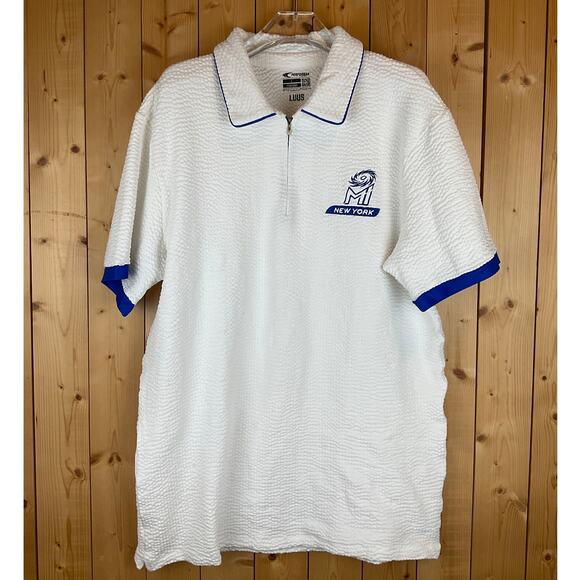 Performax MI New York Major League Cricket Team Apparel, White and Blue - Size L - Picture 2 of 9
